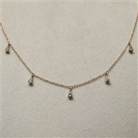 Collana Fanton Gioielli Donna COLLANE LAB GROWN in Oro giallo Diamante Lab Grown COOR-296-52